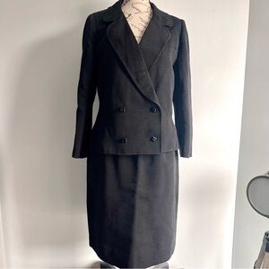 Courreges Midi Vintage Skirt Suit